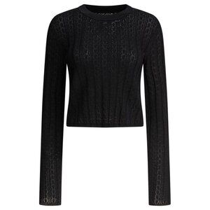 Loulou Studio Tinos Crew-Neck Sweater Tag Size M Women